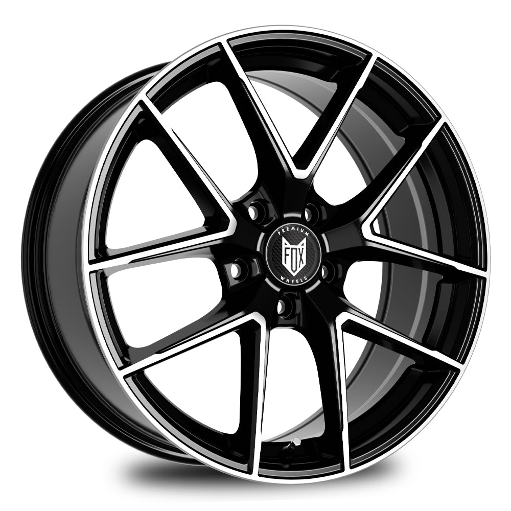 4 x FOX FX5 BLACK POLISH