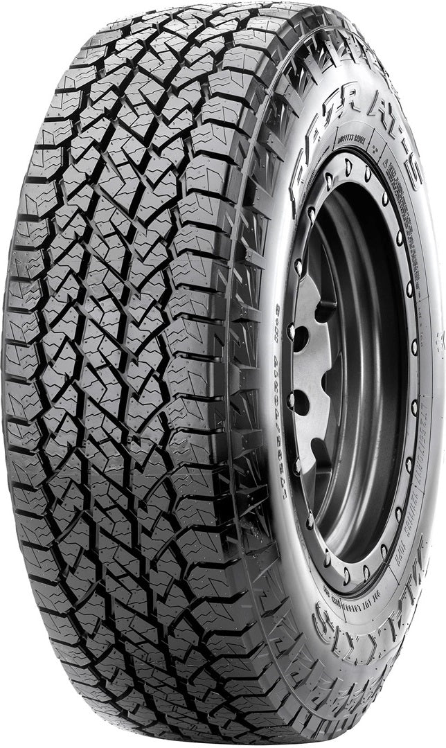 4 x FOX ADV SATIN BLACK & 4 x 245/65R17 111T XL MAXXIS AT781 RAZR AT-S