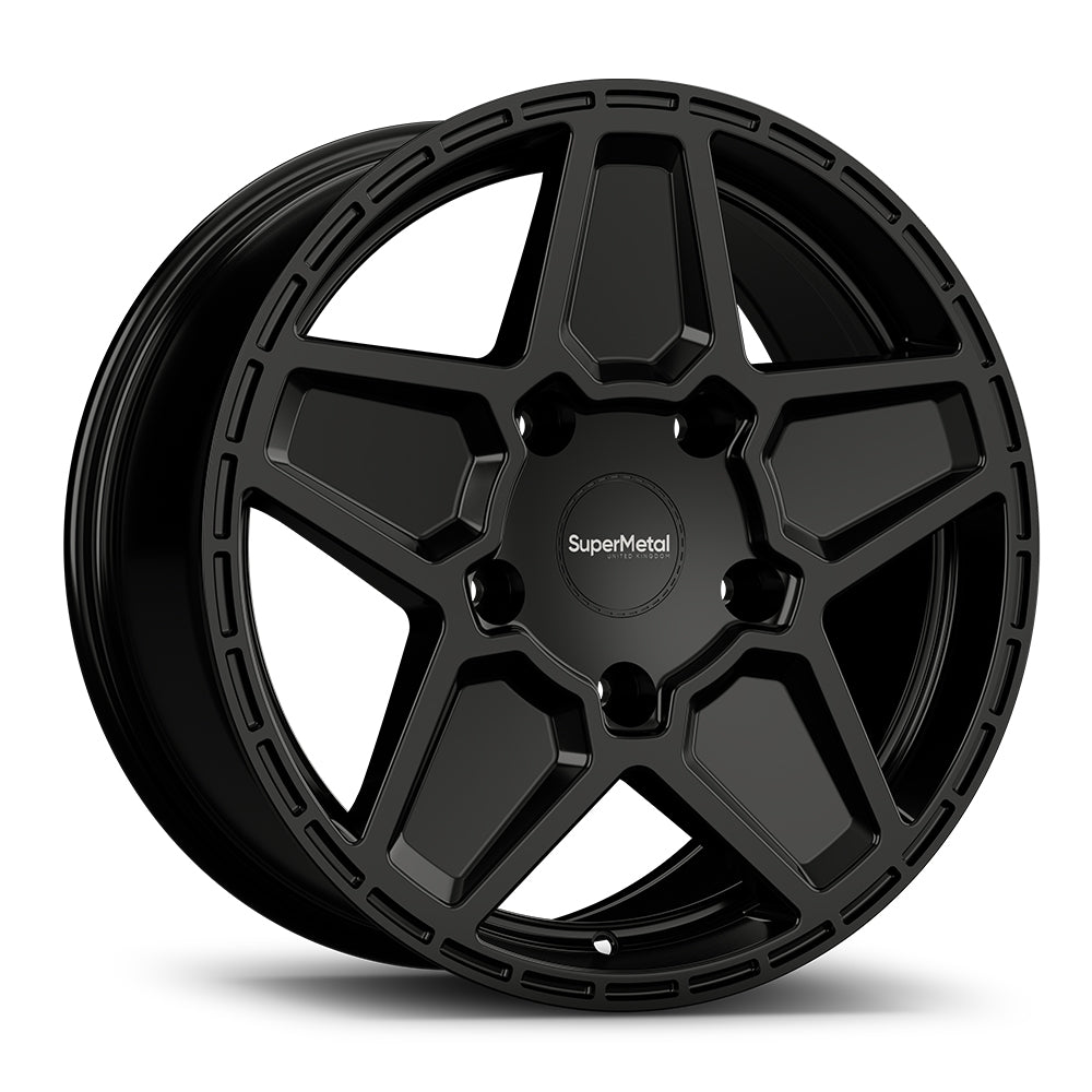 Wheel & Tyres Package( SuperMetal Rocket gloss black + 255/45ZR18 MI PIL SPT 5 103YXL )