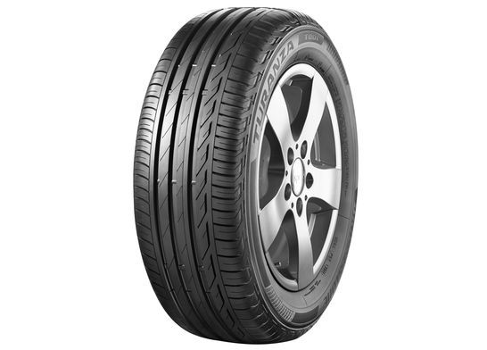 4 x AXE EX10 BLACK & POLISHED DISH & 4 x 225/40RF18 92W XL BRIDGESTONE TURANZA T001 EXT MOE