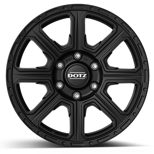 Dotz 4X4 Kalahari black Black Matt
