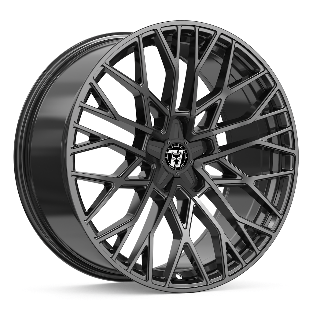Wheel & Tyres Package( Wolfrace 71 Venom Black Edition Gloss Raven Black + 255/40R20 PI POWERGY 101YXL )