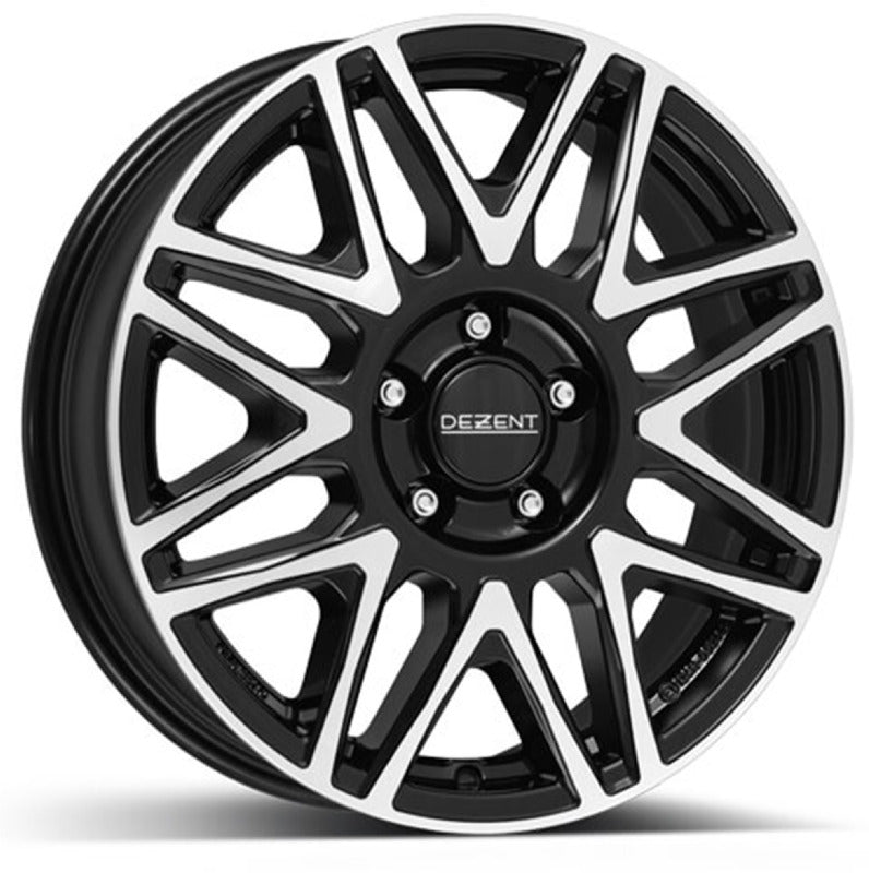 4 x Dezent KH dark Black / Polished