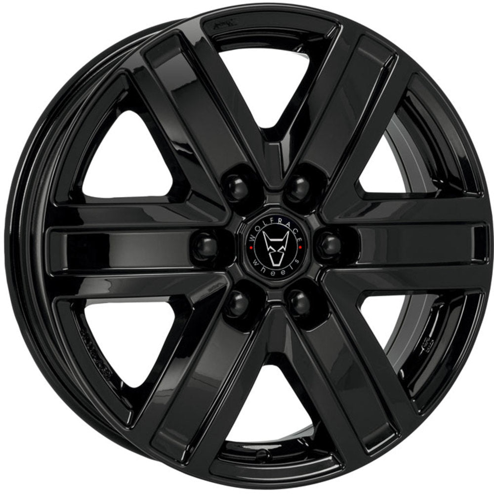 Wolfrace Eurosport TUV Transporter diamond black