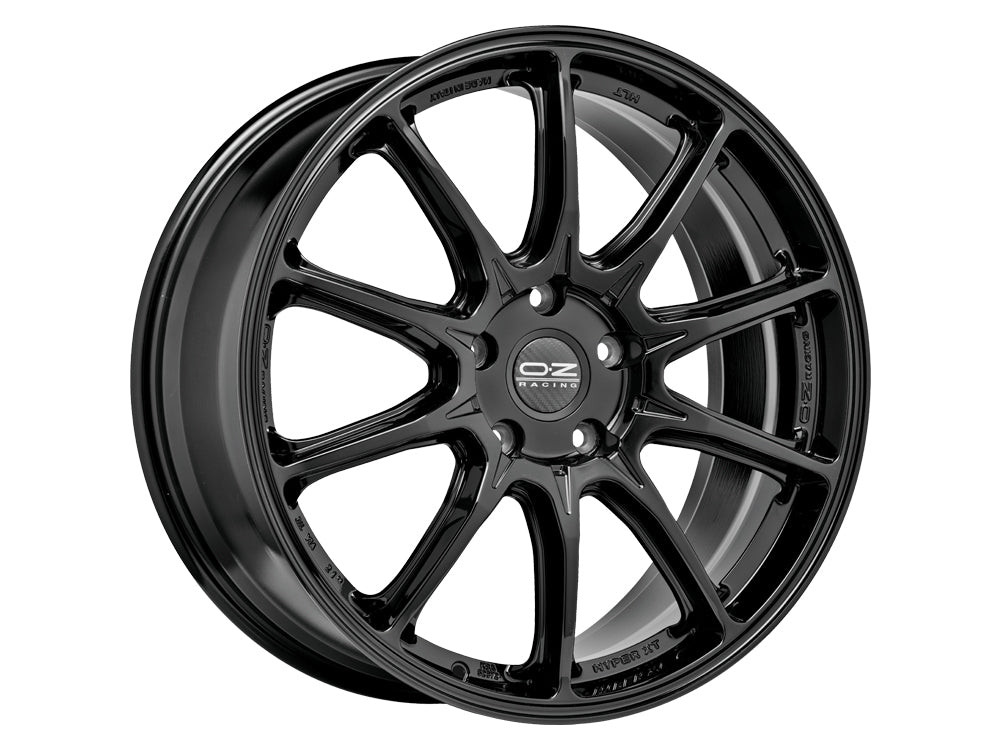 4 x OZ Racing HYPER XT HLT GLOSS BLACK