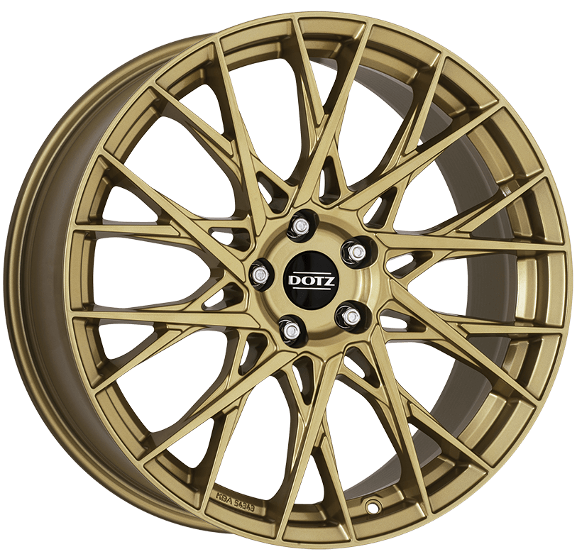 4 x Dotz Fuji gold Gold