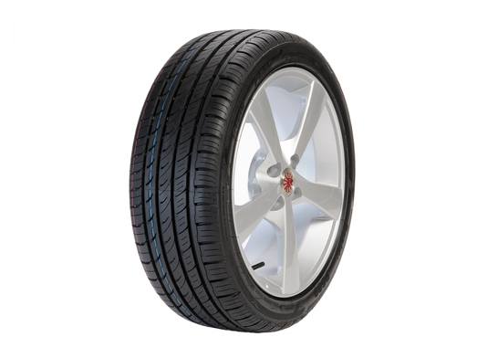 4 x BOLA B25 CRYSTAL SILVER & 4 x 235/40ZR18 95W XL RAPID P609