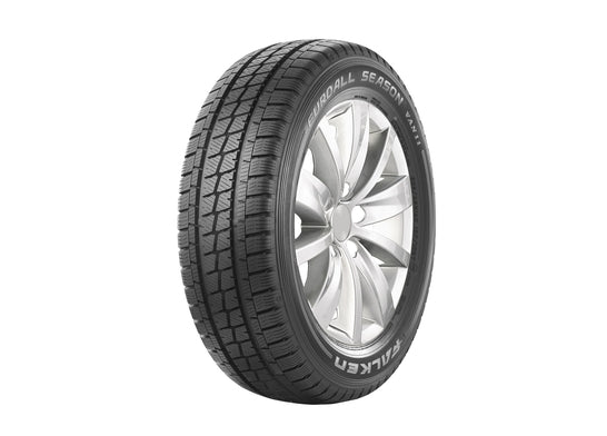 Wheel & Tyres Package( SuperMetal Vault black polished glossy + 225/70R15C FALK VAN11 AS 112/110R )