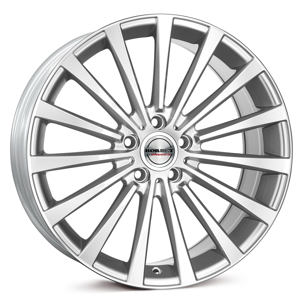Wheel & Tyres Package( Borbet BLX brillant silver + 225/40R18 KORM ALL SEASON 92Y XL )