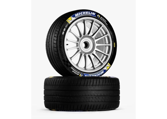 Wheel & Tyres Package( ROMAC VORTEX GLOSS BLACK + 275/35R22 MI PISPT EV AC 104YXL MO1 )