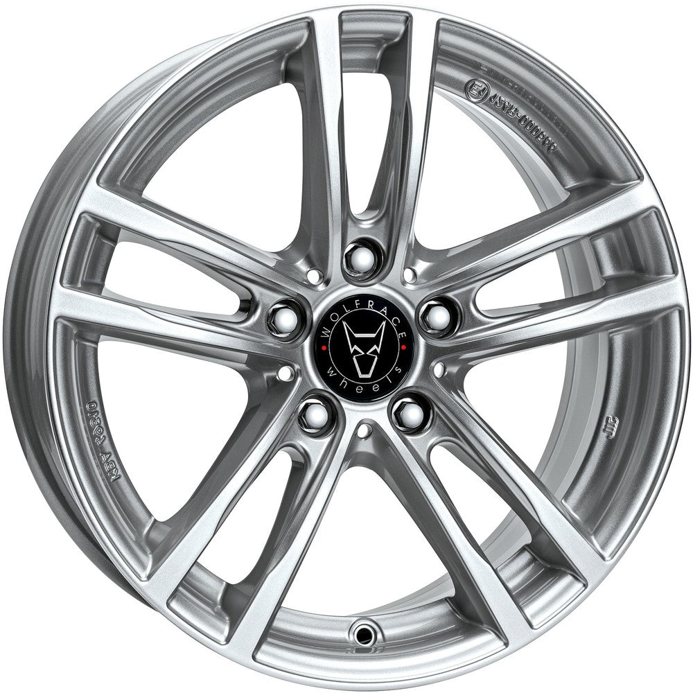 Wolfrace Eurosport TUV X10 polar silver
