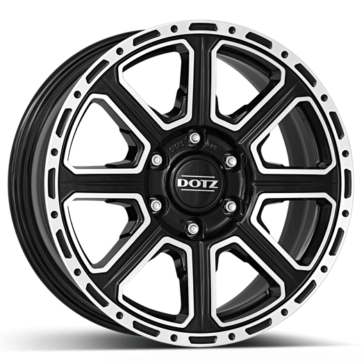 Dotz 4X4 Kalahari dark Black / Polished