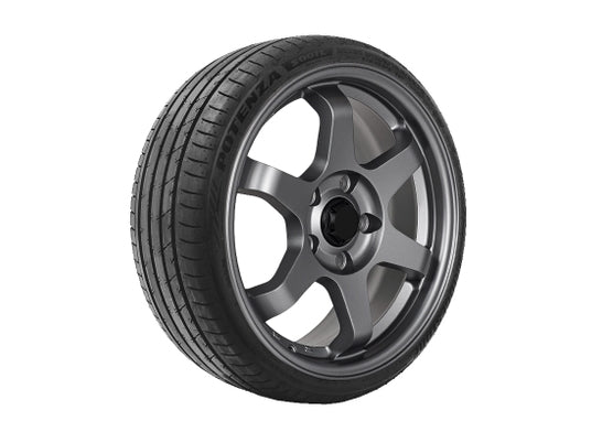 4 x AXE EX50 GLOSS BLACK & POLISHED & 4 x 245/40R21 BST S001L 96YXL RFT
