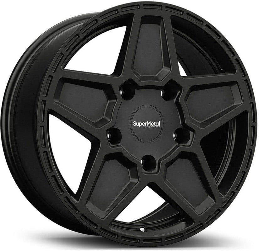 4 x SuperMetal Rocket matt black