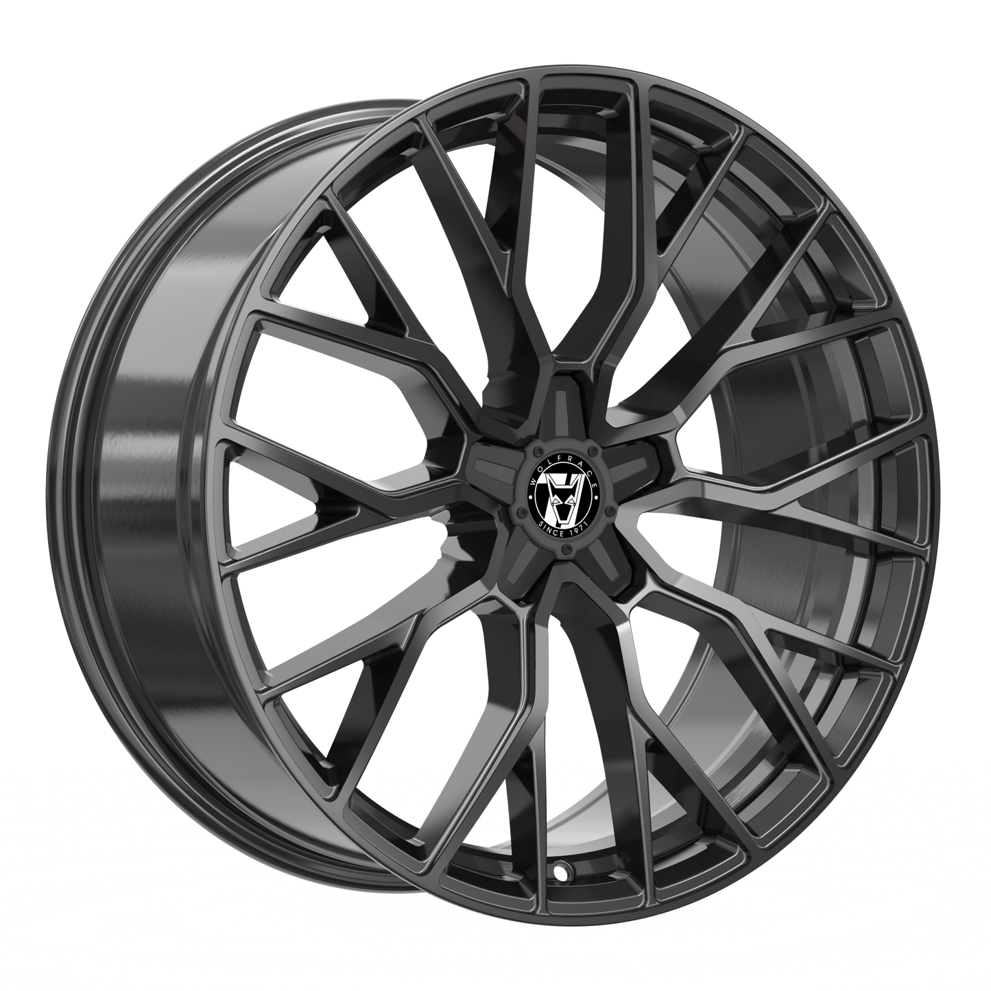 Wheel & Tyres Package( Wolfrace 71 Munich GTR Black Edition Gloss Raven Black + 255/35R20 FULDA SPTC2X 97YXL )