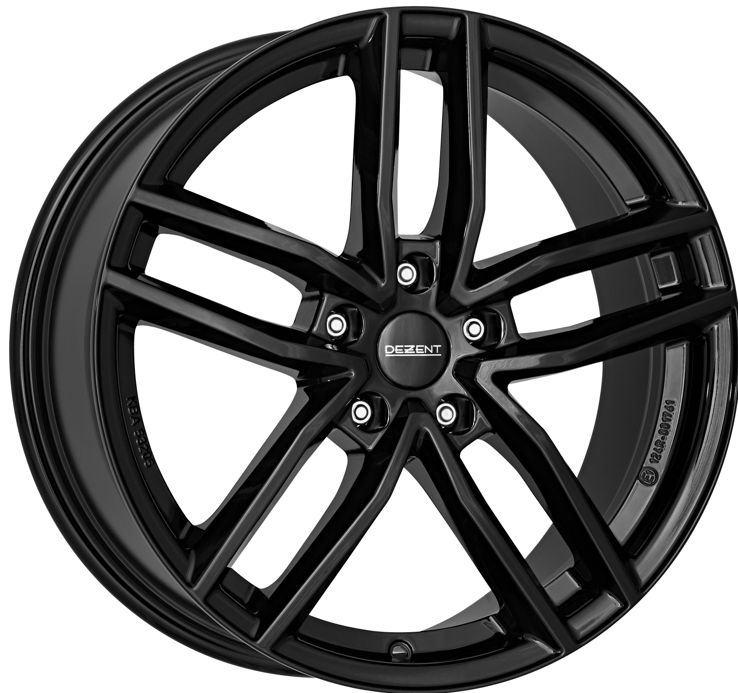 4 x Dezent TR black Black