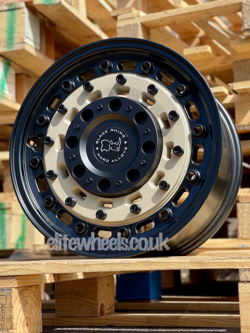 17" Mercedes Sprinter Volkswagen Crafter Black Rhino Arsenal Sand Alloy Wheels