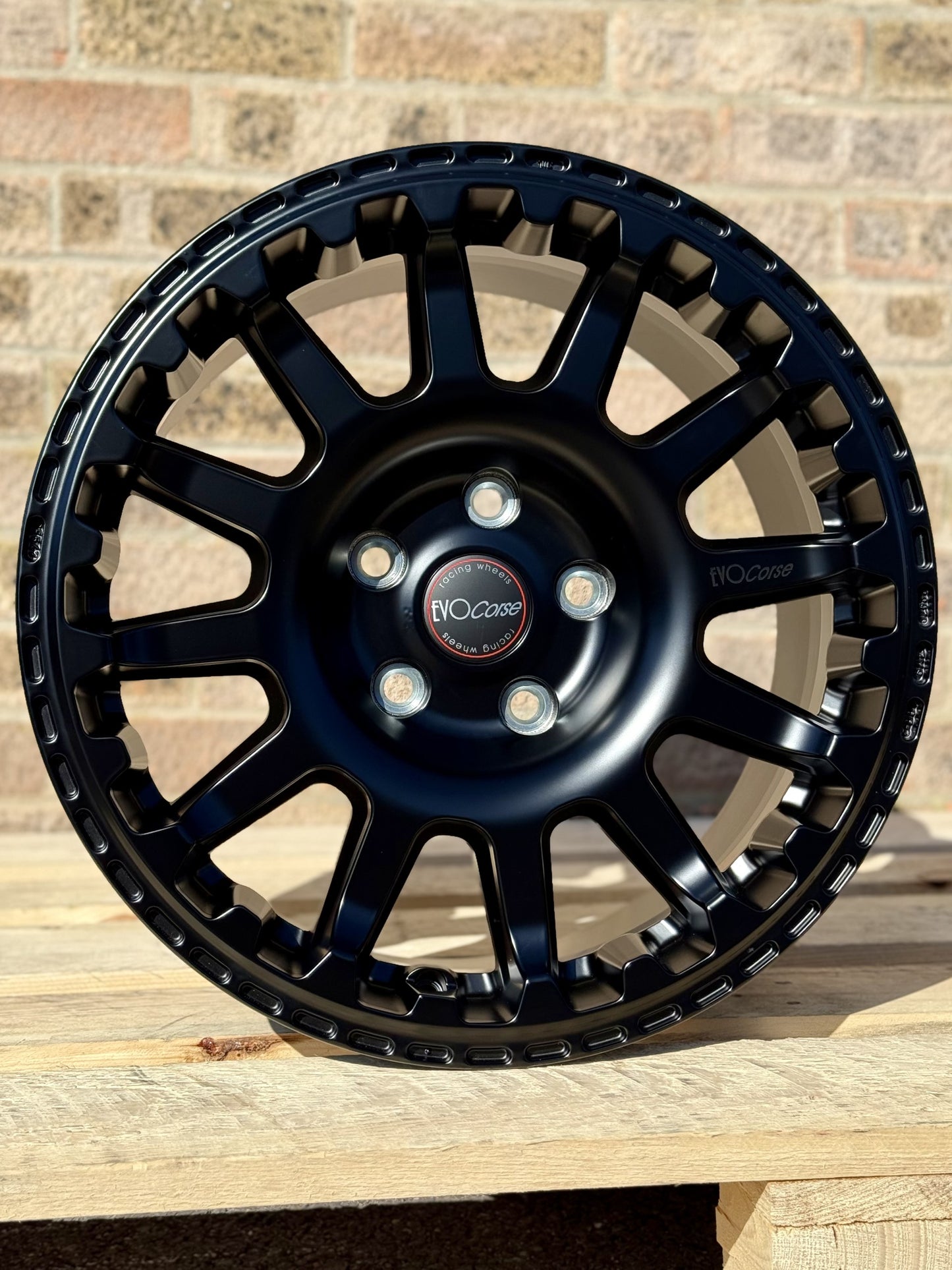 17" Volkswagen Transporter Evo Corse Atlas Matt Black Alloy Wheels