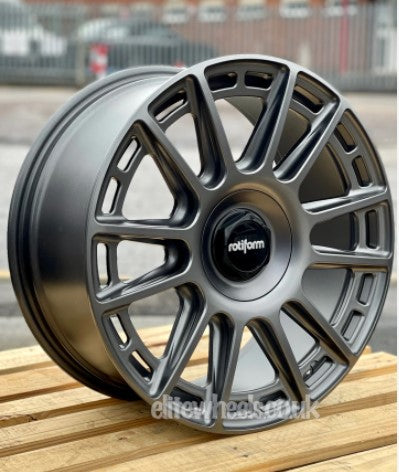 19" Volkswagen Caddy Rotiform OZR Anthracite Alloy Wheels