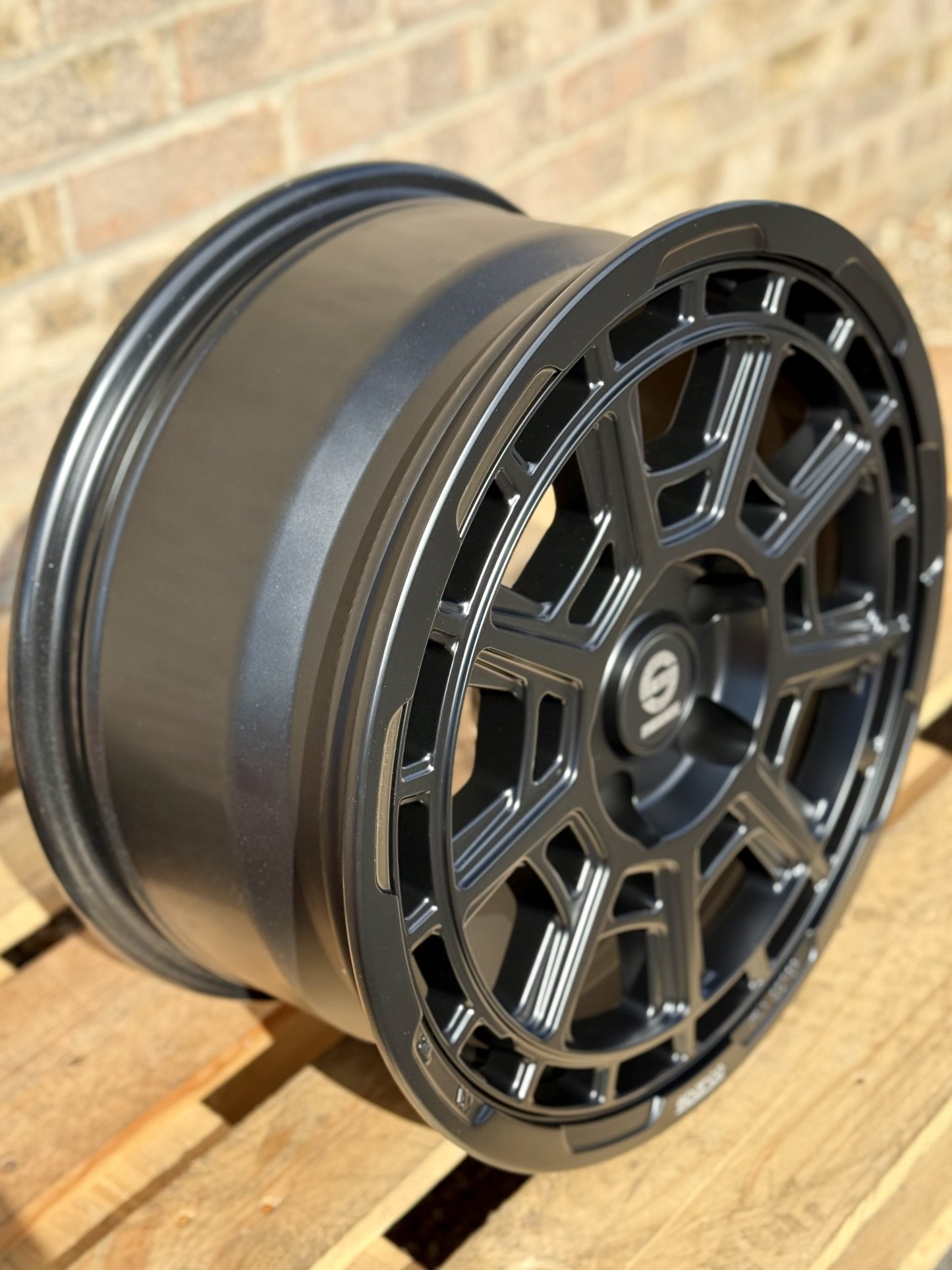 17" Volkswagen Transporter Sparco Sterrato Matt Black Alloy Wheels