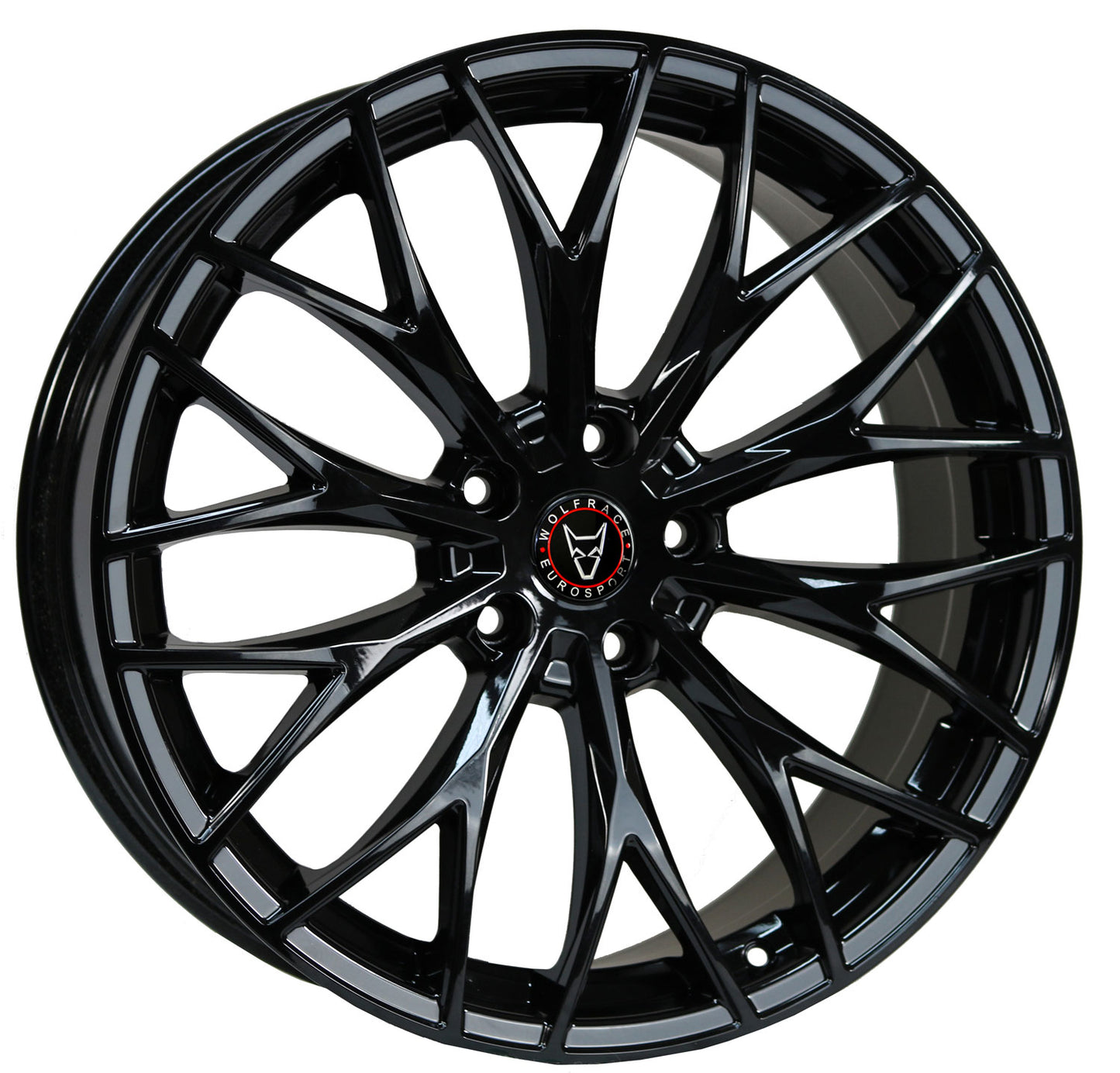 Wheel & Tyres Package( Wolfrace Eurosport Wolfsburg Gloss Black + 255/35R20 MAZZINI ECO607 97W XL )