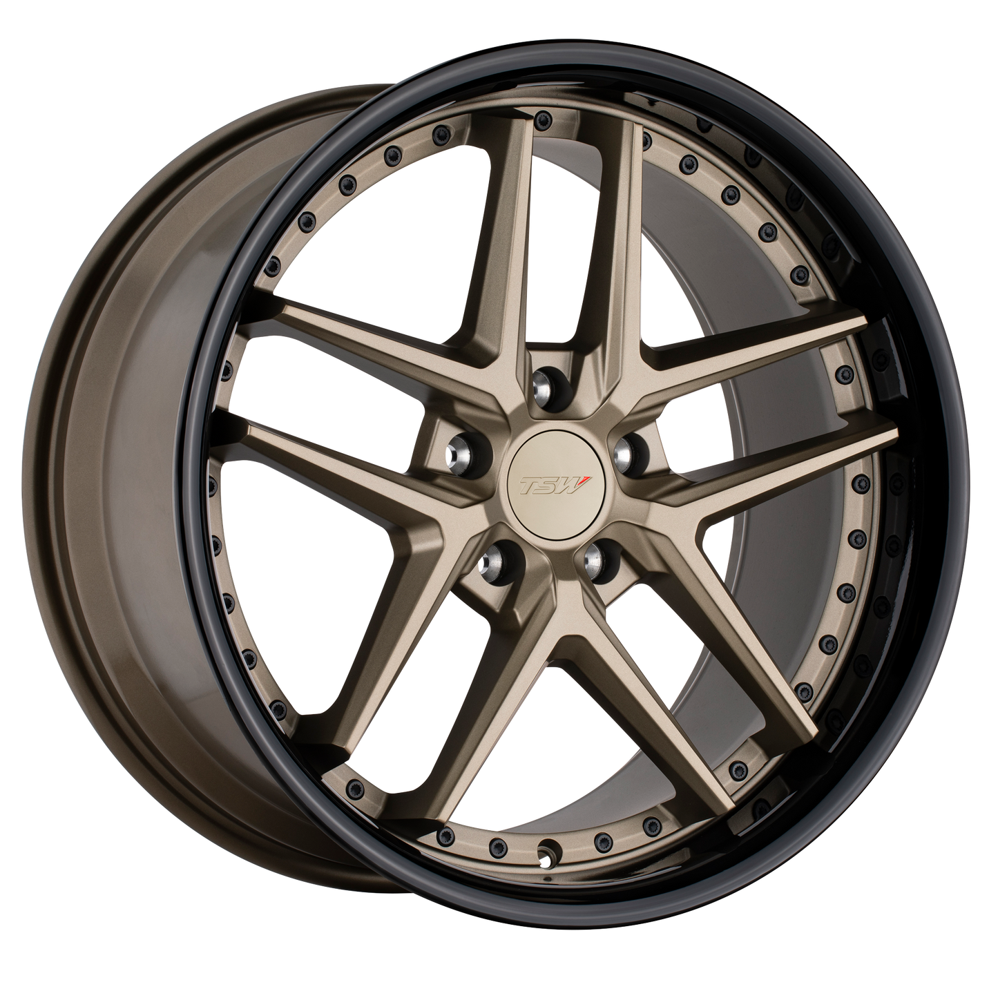 TSW PREMIO MATTE BRONZE W/ GLOSS BLACK LIP(10x20)