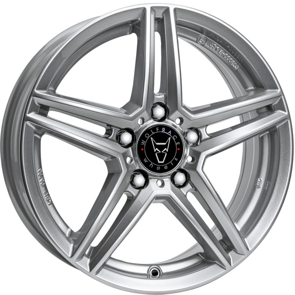 Wheel & Tyres Package( Wolfrace Eurosport TUV M10 polar silver + 225/40R18 CO UC 92WXL FR )