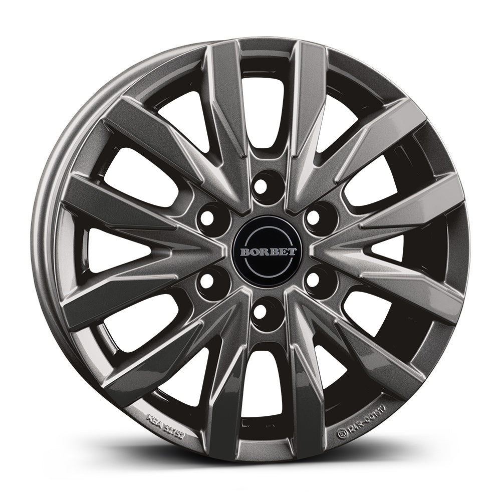 Borbet CW6 mistral anthracite glossy