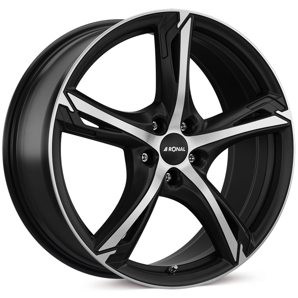 Ronal R62 jetblack-matt-frontkopiert