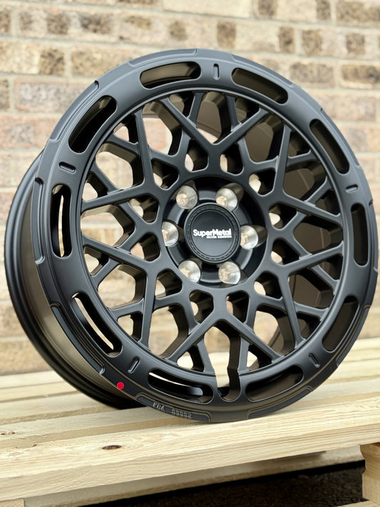 18" 2024 Ford Transit Custom Supermetel Cage Alloy Wheels