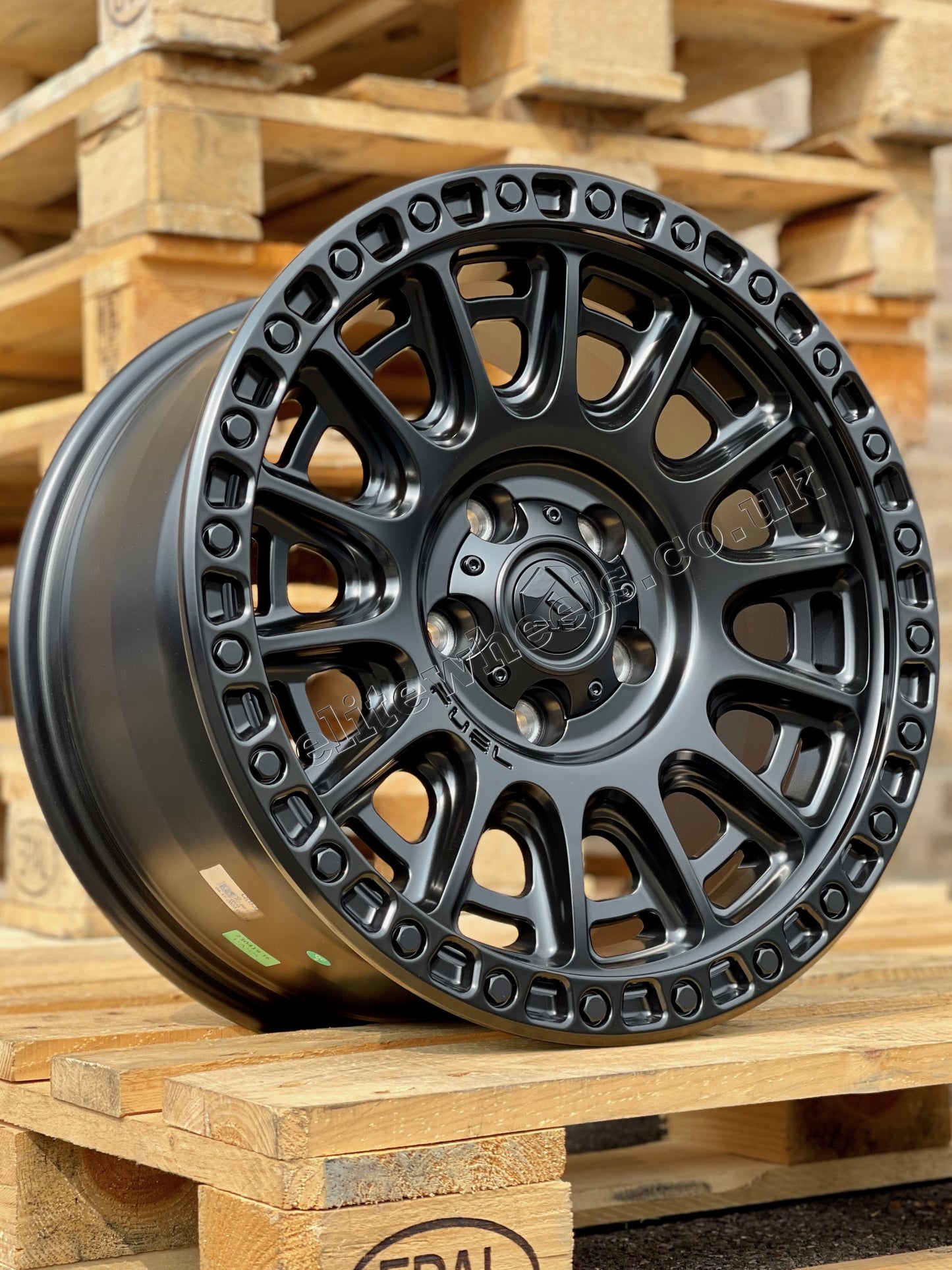 17" Volkswagen Transporter Fuel Cycle Matt Black Alloy Wheels