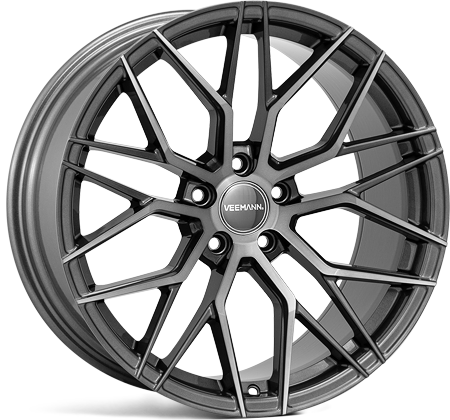 2 x Veemann VC520 Dark Graphite Machined / 2 x Veemann VC520 Dark Graphite Machined