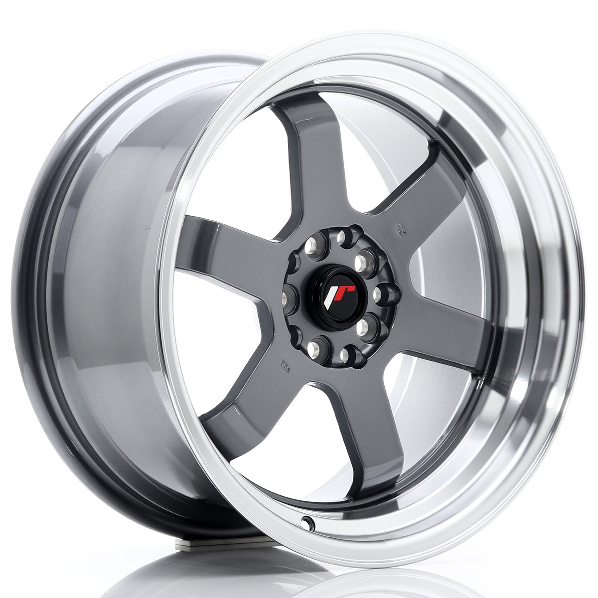 JR Racing JR12 Gun Metal w/Machined Lip