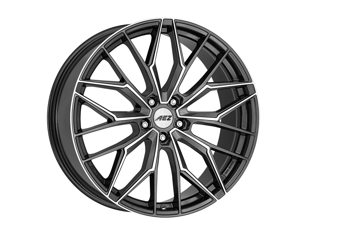 REAR Wheel & Tyres Package( AEZ Porto dark Gunmetal / Polished + 255/40ZR21 CO SC6 102YXL* )