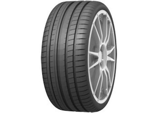 4 x FOX WX5 GLOSS BLACK & 4 x 205/50R16 91W XL INFINITY ECOMAX