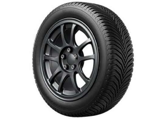 4 x MSW MSW 48 VAN MATT BLACK & 4 x 215/65R16 102V XL MICHELIN CROSSCLIMATE 2