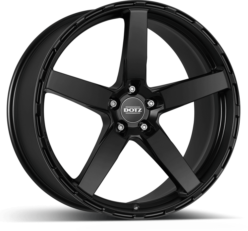 4 x Dotz MarinaBay dark Gunmetal / Polished Lip