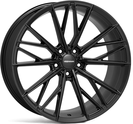 2 x Veemann V-FS60 Gloss Black / 2 x Veemann V-FS60 Gloss Black