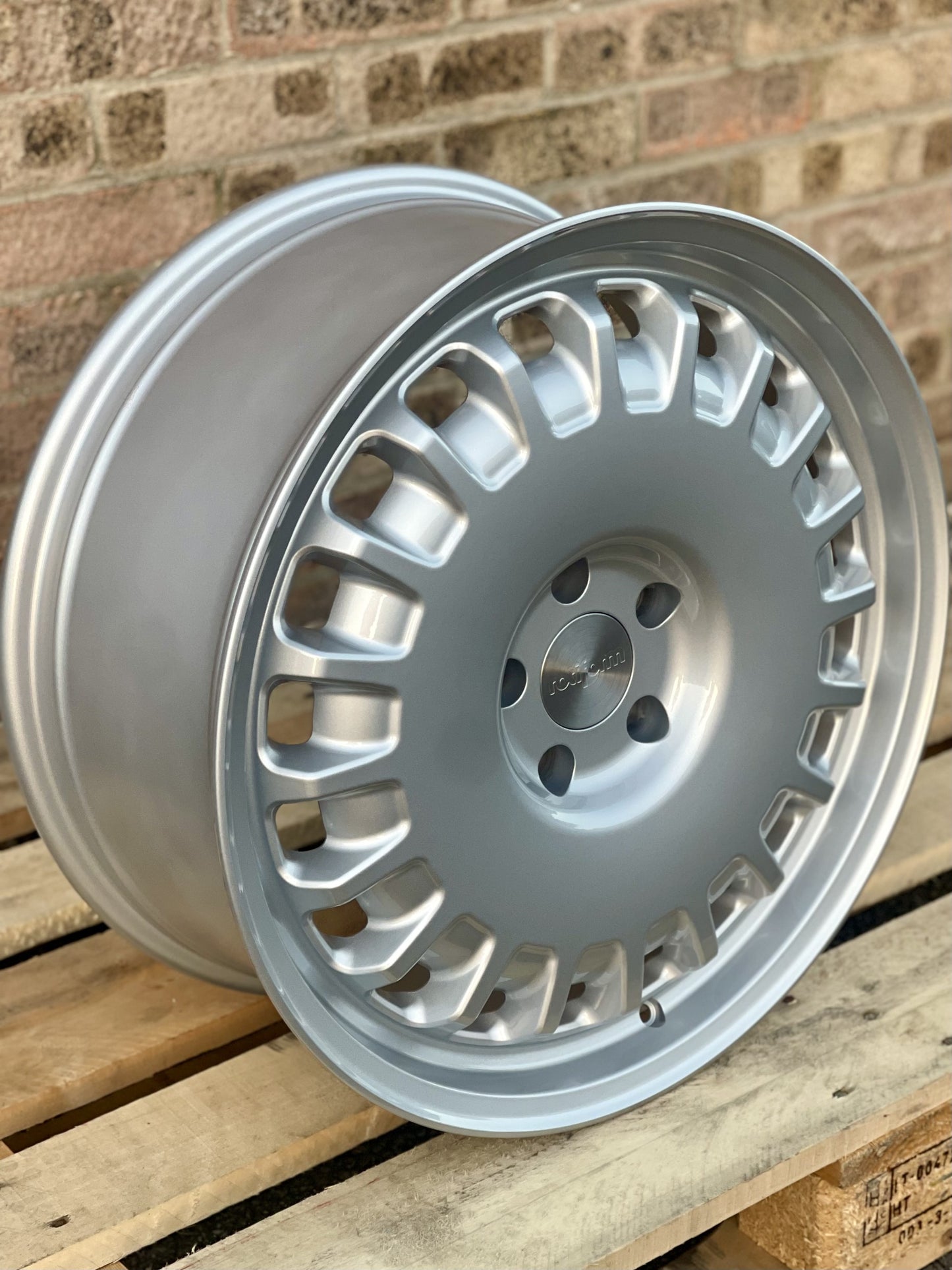 20" Volkswagen Transporter Rotiform PMF Silver Alloy Wheels