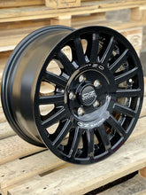 Load image into Gallery viewer, 17&quot; Volkswagen Transporter T5 T6 OZ Rally Raid Gloss Black Alloy Wheels
