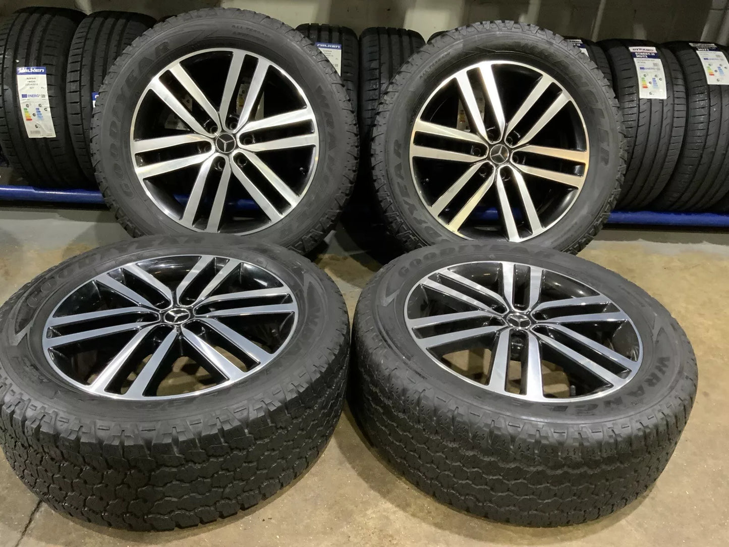 MERCEDES  X CLASS 19" ALLOY WHEELS & TYRES WILL ALSO FIT NISSAN NAVARA