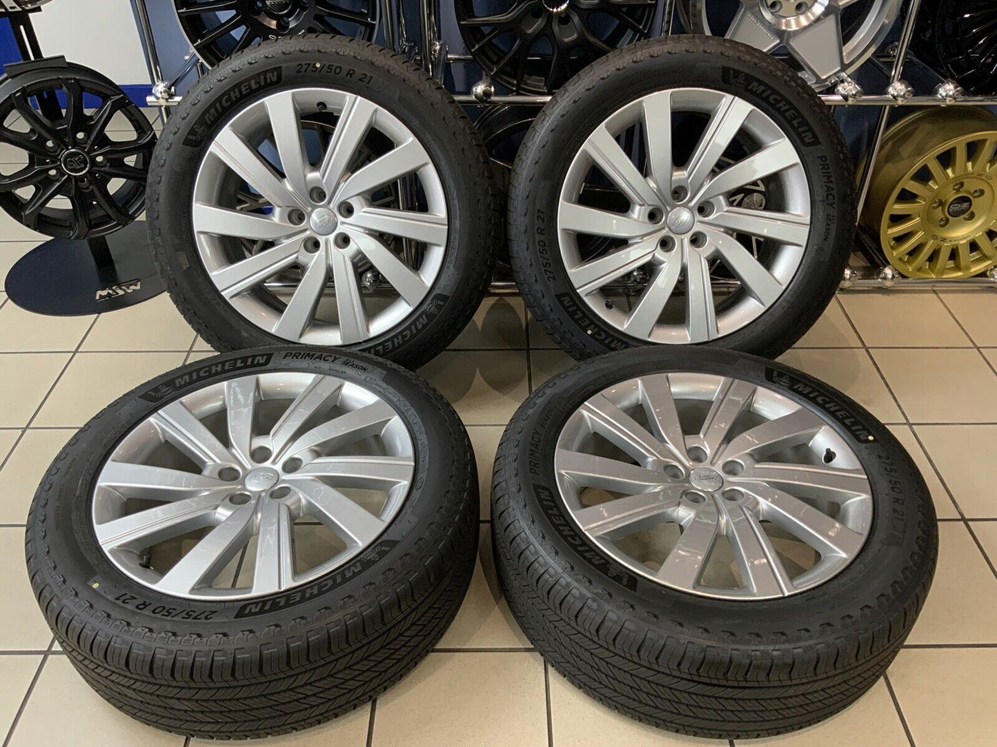 GENUINE RANGE ROVER L460 21" STYLE 5112 ALLOY WHEELS & TYRES