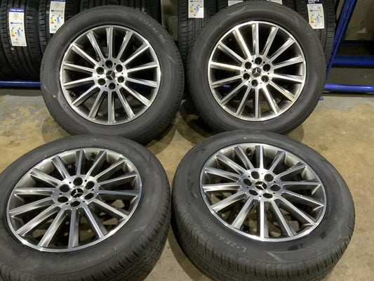 GENUINE MERCEDES X CLASS 19" ALLOY WHEELS & TYRES WILL WILL ALSO FIT NISSAN NAVARA