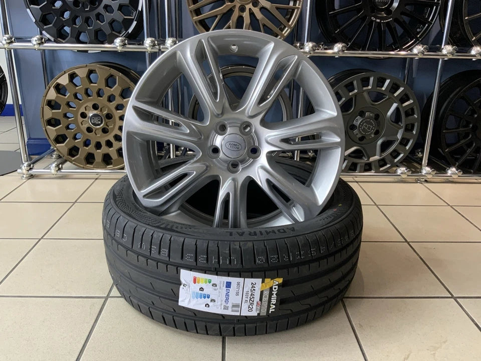RANGE ROVER ALLOY WHEELS & TYRES 20" TO FIT EVOQUE & DISCOVERY SPORT