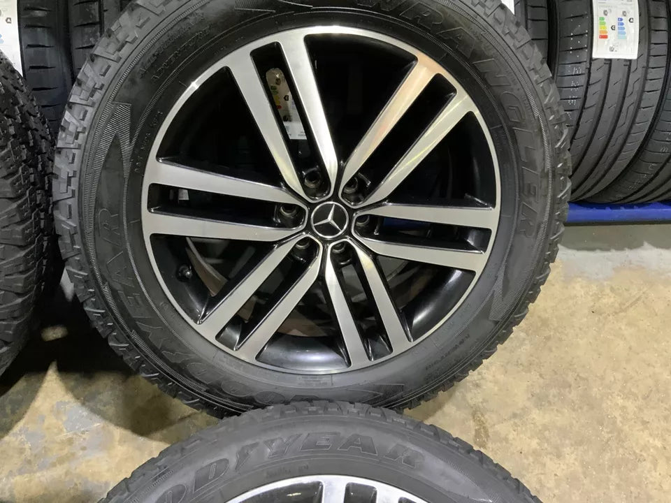 MERCEDES  X CLASS 19" ALLOY WHEELS & TYRES WILL ALSO FIT NISSAN NAVARA