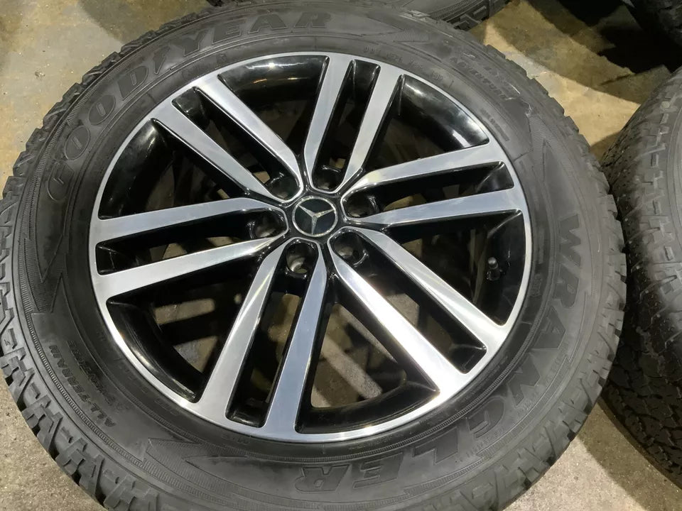 MERCEDES  X CLASS 19" ALLOY WHEELS & TYRES WILL ALSO FIT NISSAN NAVARA