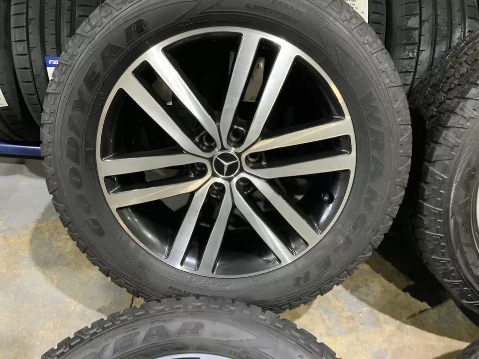 MERCEDES  X CLASS 19" ALLOY WHEELS & TYRES WILL ALSO FIT NISSAN NAVARA