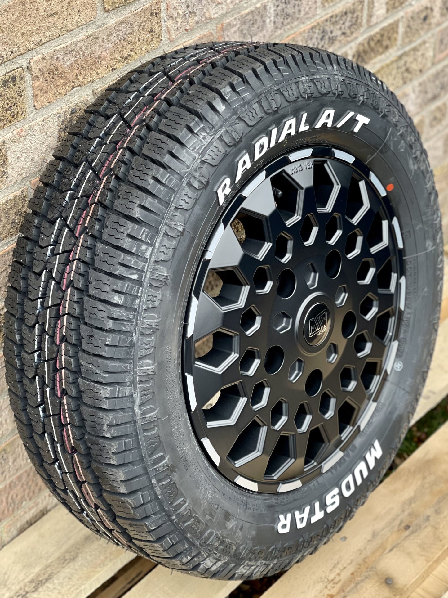 16" Ford Transit Custom MSW 99 & All Terrain Wheel and Tyre Package