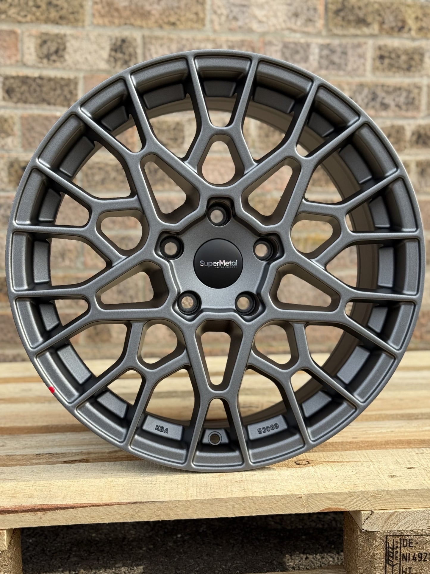 18" Volkswagen Transporter Supermetal Cell Anthracite Alloy Wheels