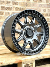 Load image into Gallery viewer, 17&quot; Volkswagen Transporter Black Rhino Calico Grey Alloy Wheel
